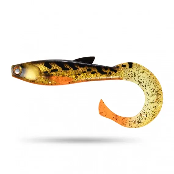 Tijdelijk Beschikbaar Scout Shad Curly 30cm - Absinthe Perch UV