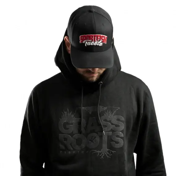 Eastfield Grass Roots Fishing Hoodie Black - M Weekendaanbieding