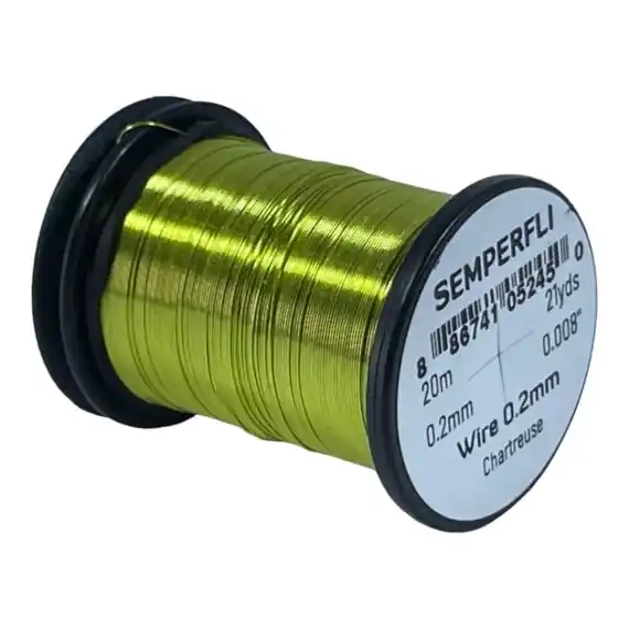 Finale Uitverkoop Semperfli Wire 0.2mm - Bright Gold