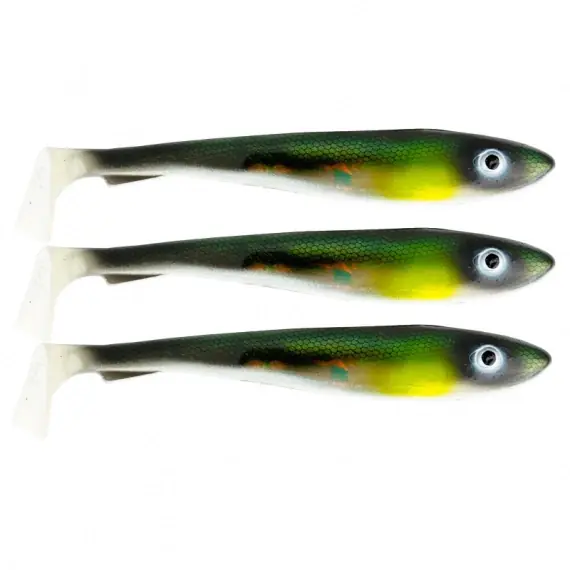 Flitsaanbieding Svartzonker McRubber Flash Shad 17cm (3pcs) - Baby Pike