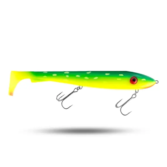 Goedkoop SvartZonker McRubber XL Rigged 30 cm, 215g - Söder Hot Pike