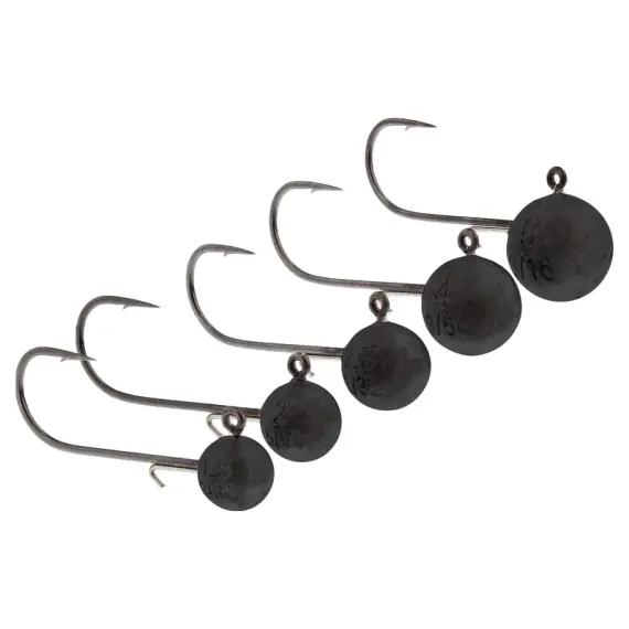 Aanbieding Westin Micro Jig Head Tungsten - #4 1,5g Black Nickel 3pcs