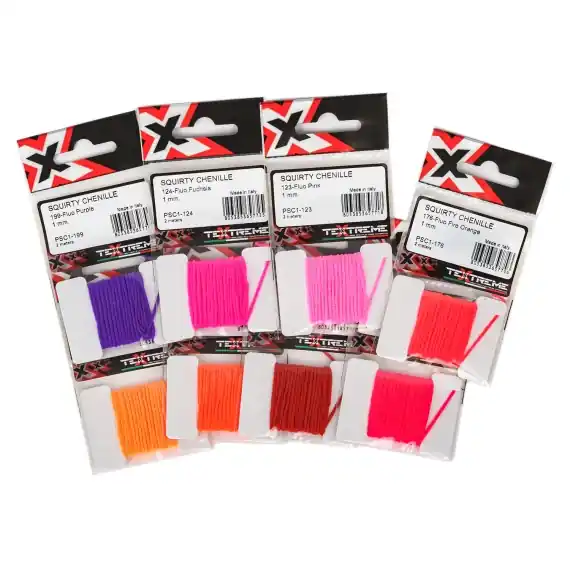 Textreme Squirty Chenille 1mm - Blood Red Goedkoop
