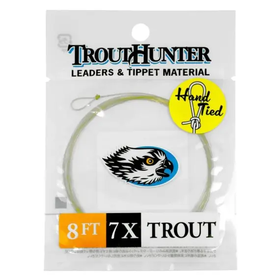 Express Levering TroutHunter Nylon Leader w/loop 8ft - 0X / 0,285mm