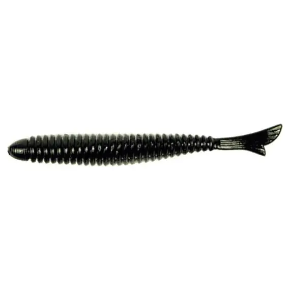 Baitbreath U30 Fish Tail Ringer 9cm - Solid Black Speciale Aanbieding
