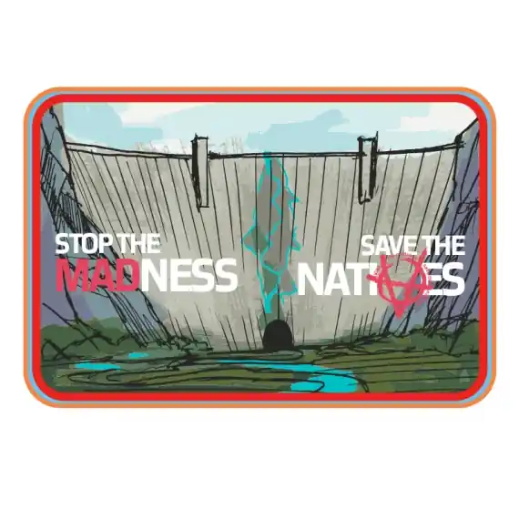 Vision Natives Sticker 120mm Exclusieve Aanbieding