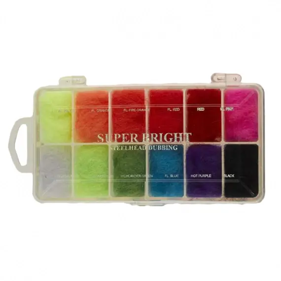 Shop Nu Wapsi Dispenser Super Bright Steelhead Dubbing