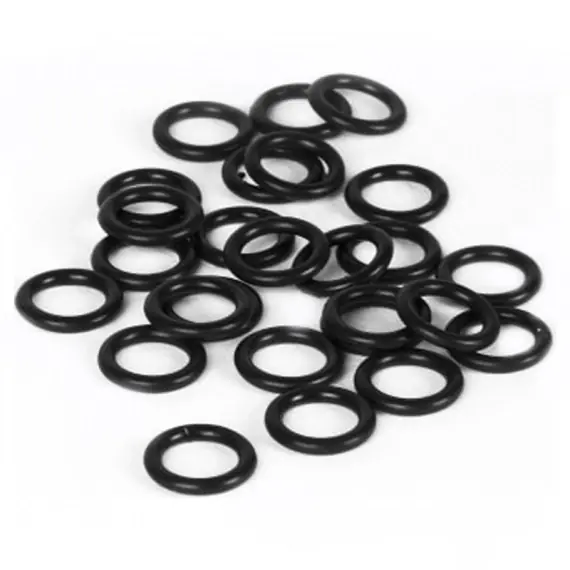 X Zone Wacky Rigging O-rings, 3'' & 4'' Stick Baits (25pcs) - Black Seizoensaanbieding