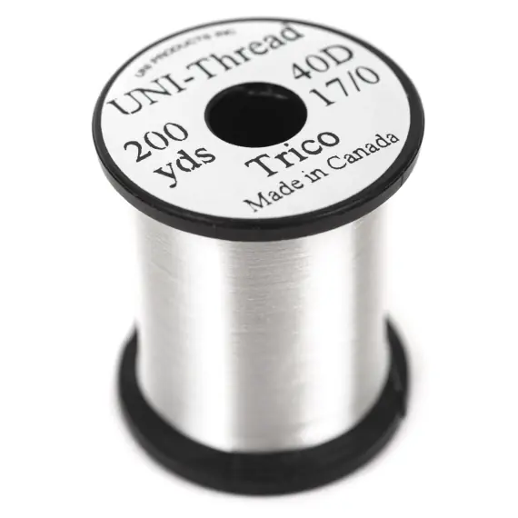Laatste Versie UNI Trico Thread 40D White 200yds