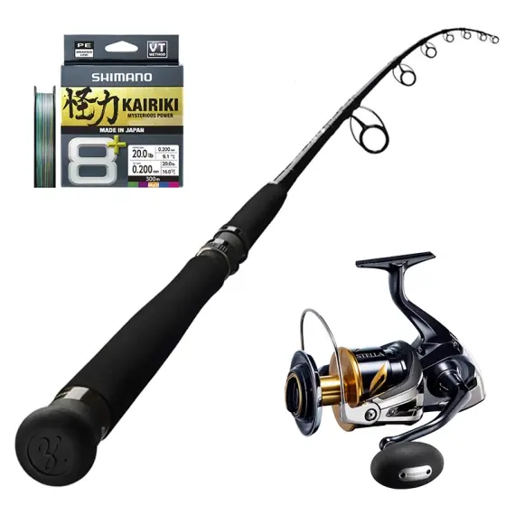 Zenaq Tobizo - TC80 -200g Shimano Stella Combo Nieuw