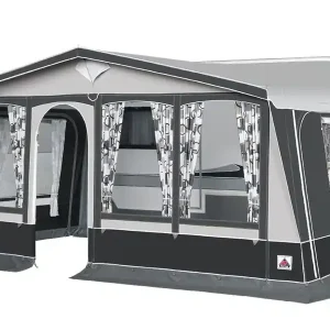 Voortent Doréma Ibiza 240 incl. Staal frame Laatste Versie