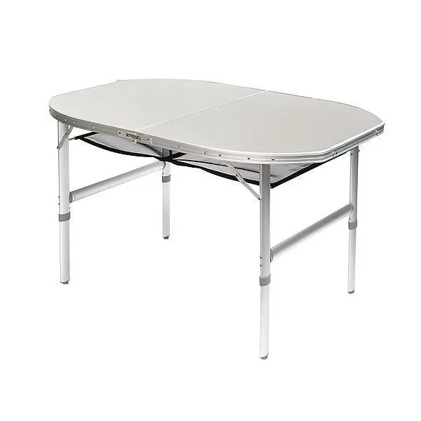 Bestseller Bo-Camp Tafel Premium Ovaal Koffermodel 120x80 cm