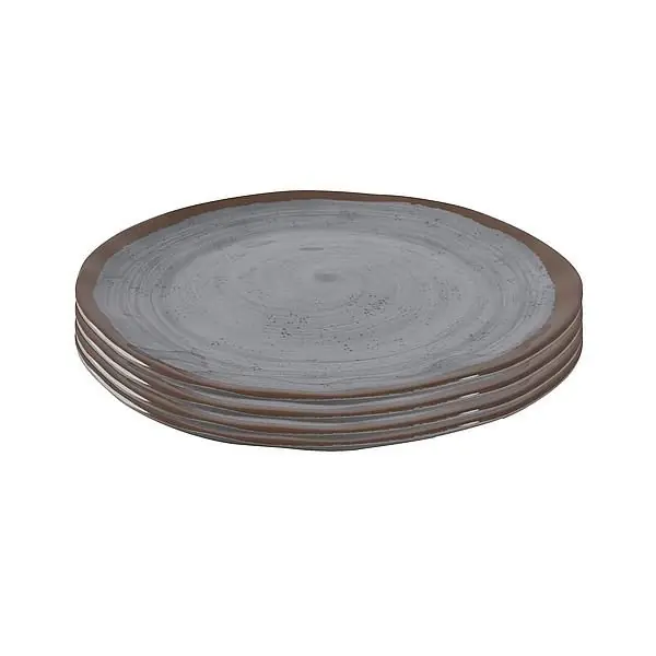 Bo-Camp Ontbijtbord Halo - 4 stuks Exclusieve Aanbieding