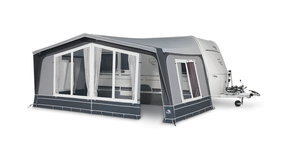 Dagaanbieding Voortent Doréma Diamond 240 incl. staal frame