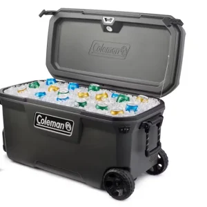 Beperkte Voorraad Coleman 100QT Wheeled Convoy Cooler