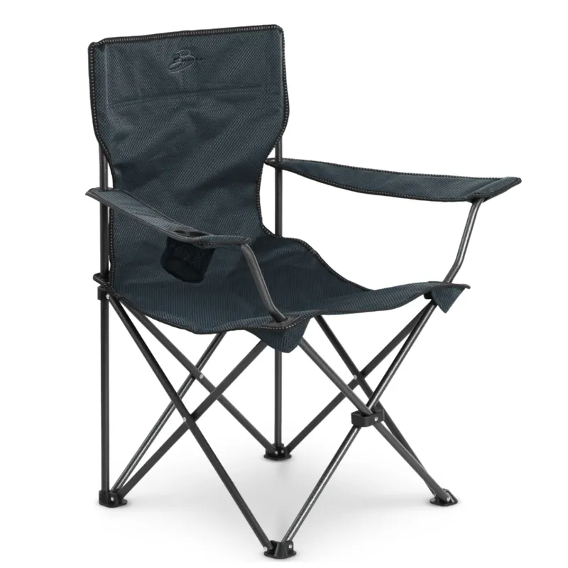 Favoriet Bardani Captain’s Chair Vouwstoel-Metallic Silver