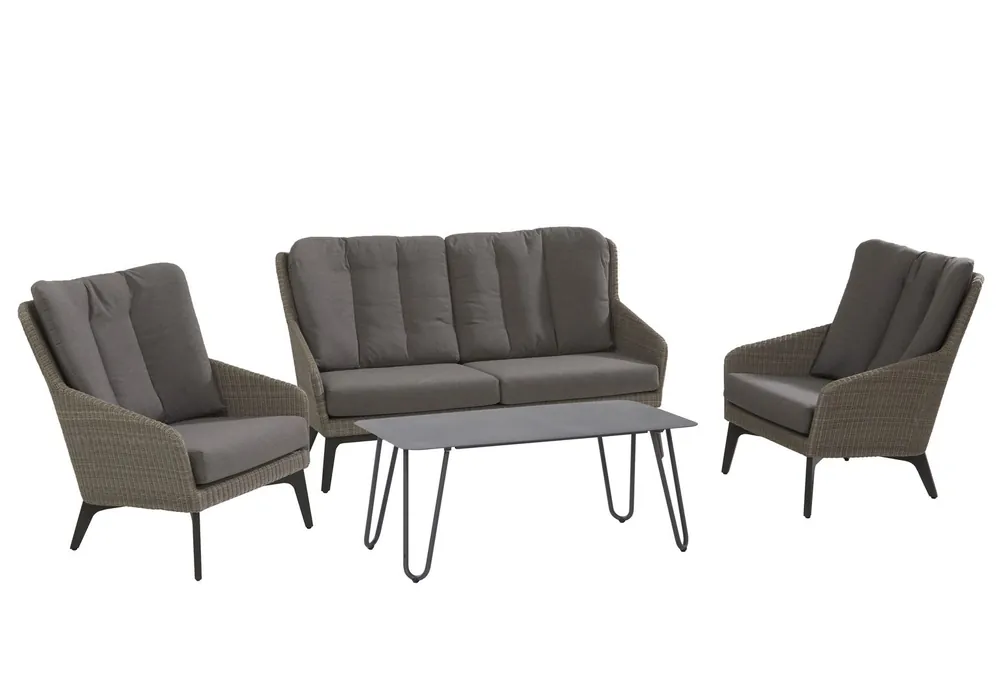 4SO Luxor Loungeset 4 personen Korting
