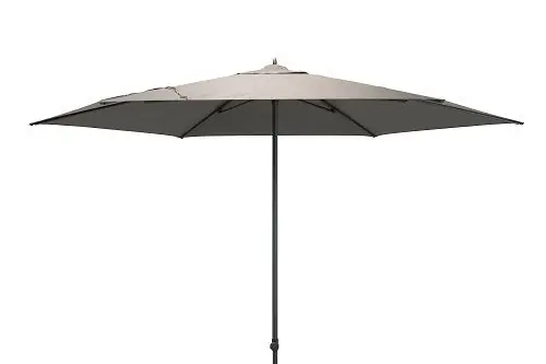 4SO Azzurro parasol Ø 300 cm taupe Shop Nu