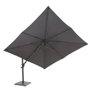 Hete Deal 4SO Horizon Premium parasol 300 x 300 cm anthracite