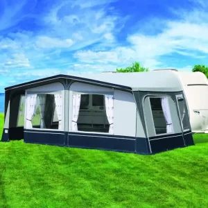 Voortent Brand Sevilla SR 300 SHOWMODEL Speciale Aanbieding