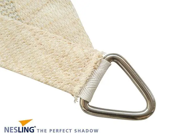 Koopje Nesling Schaduwdoek Coolfit Gebroken Wit vierkant 3,6m