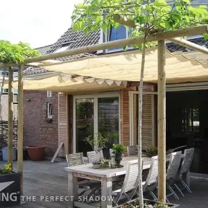 Nesling Harmonica Coolfit Zand 3,7x5m Tijdelijk Beschikbaar
