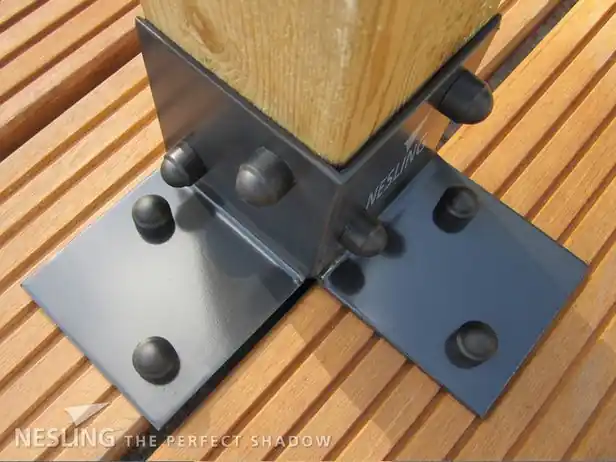 Hete Deal Nesling Vloerelement Harmonica Pergola Kit