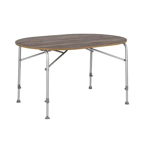 Uitverkoop Bo-Camp Tafel Feather Ovaal 130x90 cm