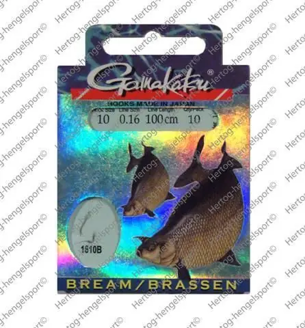 Gamakatsu 1810B Bream 75cm 10/16 Op = Op