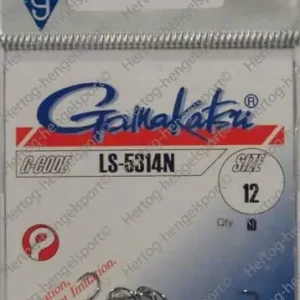 Gamakatsu 5314N Nikkel 12 Uitverkoop