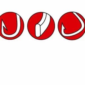 Gamakatsu Hook Worm Offset EWG Maat 5/0 Beste Prijs