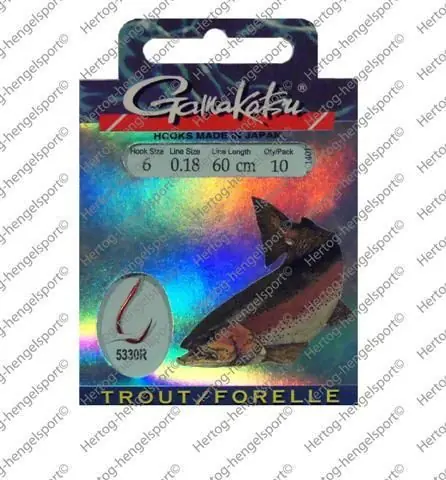 Fabrieksprijs Gamakatsu Forel 6/0.22mm