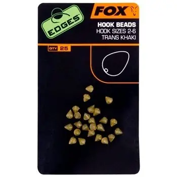 Fox Edges Hook Bead Maat 7-10 Khaki Bestseller