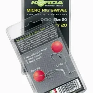 Bestel Nu Korda Micro Rig Swivel Size 20