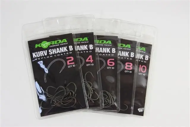 Korda Kurv Shank B Size 10 Actieprijs