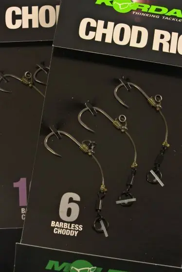 Shop Nu Korda Carp Rig Chod Long 8 Barbless
