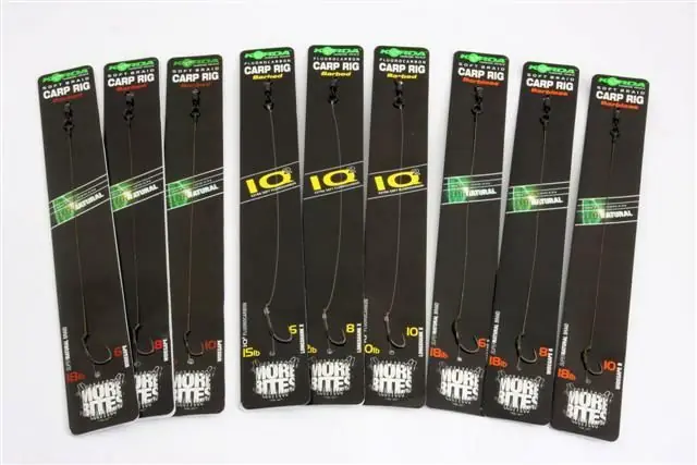Korda Carp Rig Wide Gape Size 4 B 30lb Bestel Nu