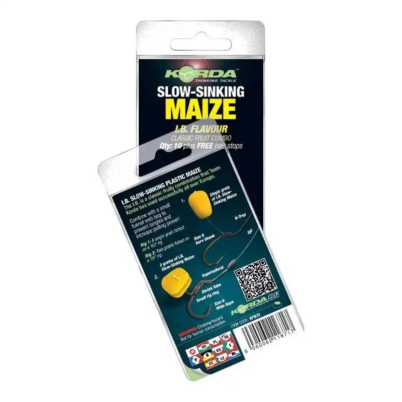 Korda Maize Slow-Sinking IB Yellow Actieprijs