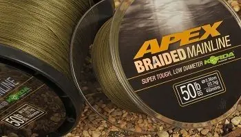 Korda Apex Braided Mainline 50lb 1200m Betrouwbaar