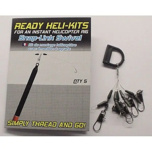 Koopje Korum Ready Helikits Snaplink Swivel