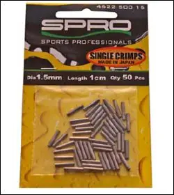 Koopje Spro Predator Single Crimps 2,0mm 50pcs