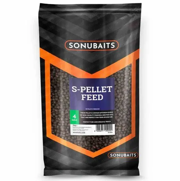 Sonubaits S-Pellet Feed 4mm 1 Kg Laatste Kans