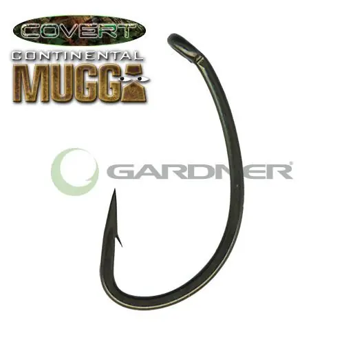 Gardner Covert Continental Mugga Hooks 8 Gereduceerde Prijs