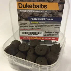 Dukebaits Pellets Pre-Drilled 14mm Black Voordeelprijs