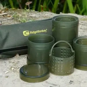 Laatste Kans Ridgemonkey modular hook bait pots black