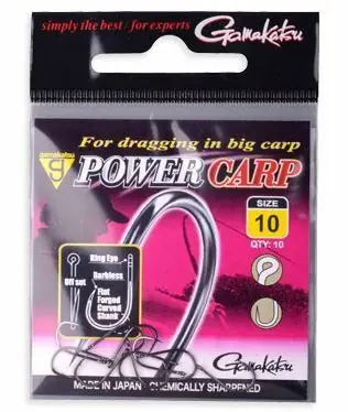 Gamakatsu Power Carp Ring Eye 12 Barbless Lage Prijs