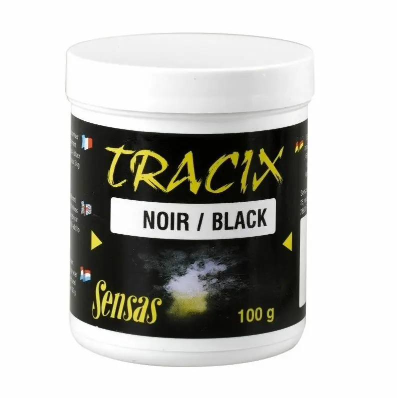 Korting Sensas Tracix Zwart 100 gr.