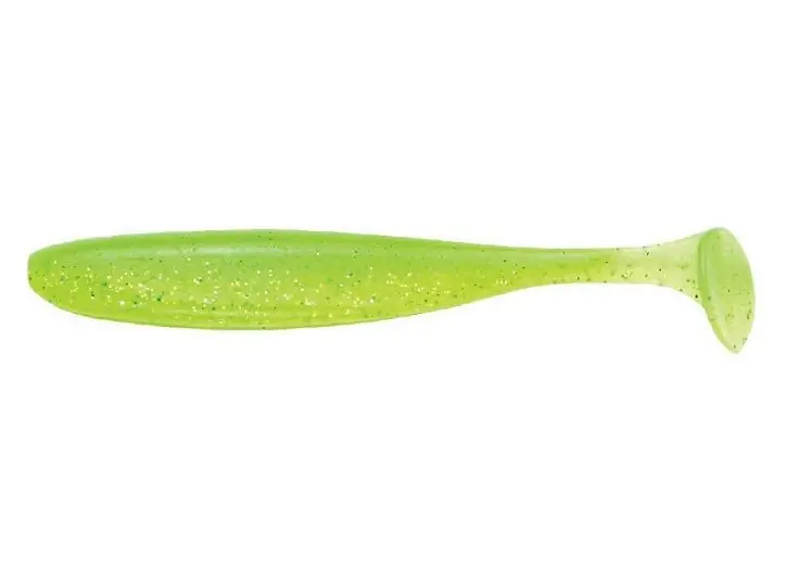 Flitsaanbieding Keitech Easy Shiner 4" Lime Chartreuse