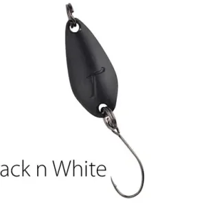 Spro trout master incy spoon black n white 2.5gr Snelle Levering