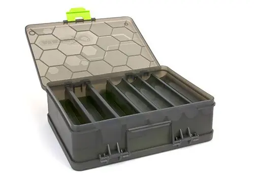 Matrix double sided feeder and tackle box Seizoensaanbieding